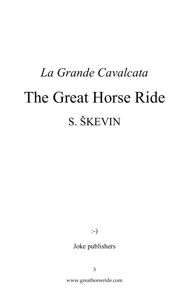 La Grande Cavalcata - The Great Horse Ride.pdf - page 3/60