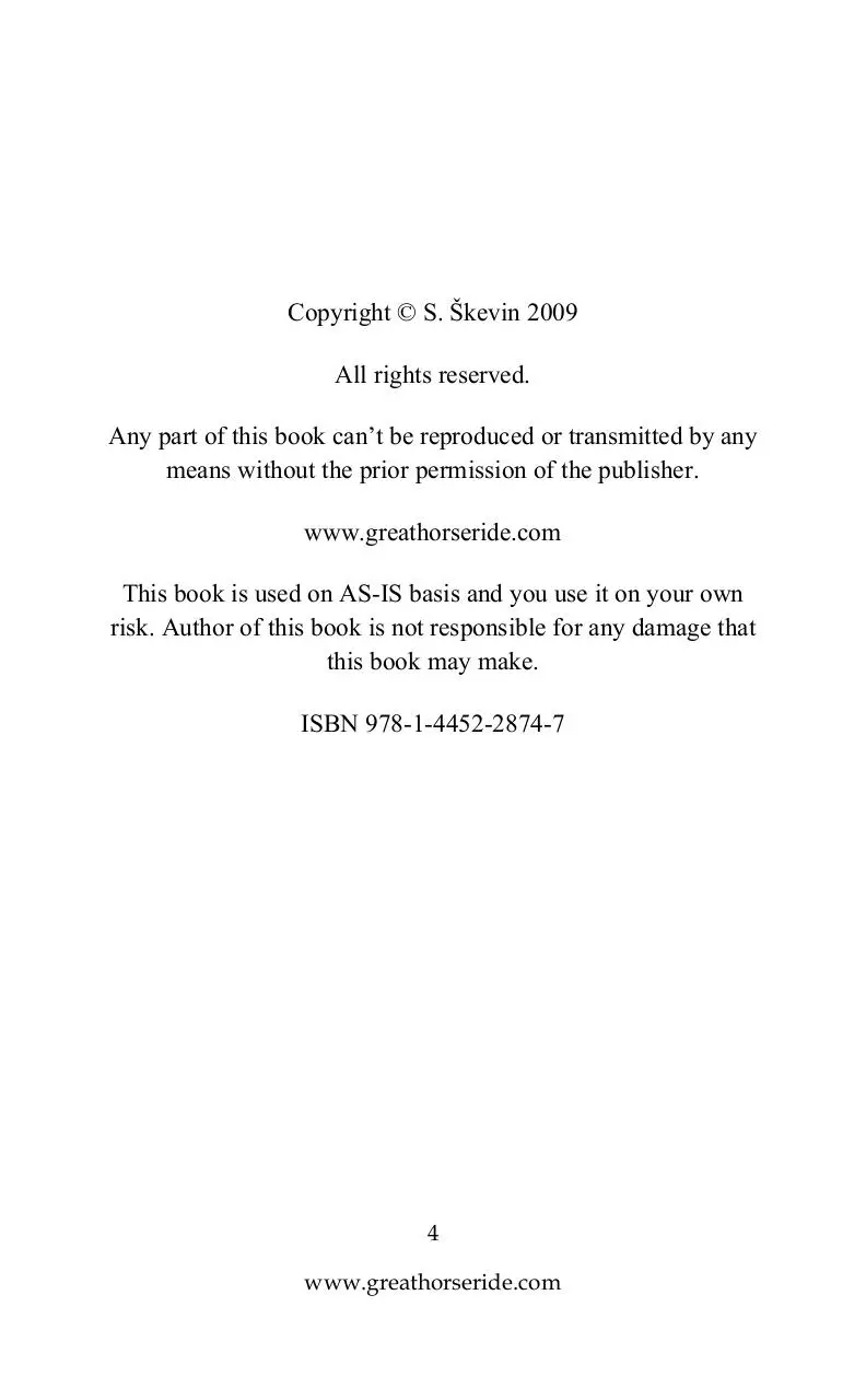 Page 4 of 60, La Grande Cavalcata The Great Horse Ride