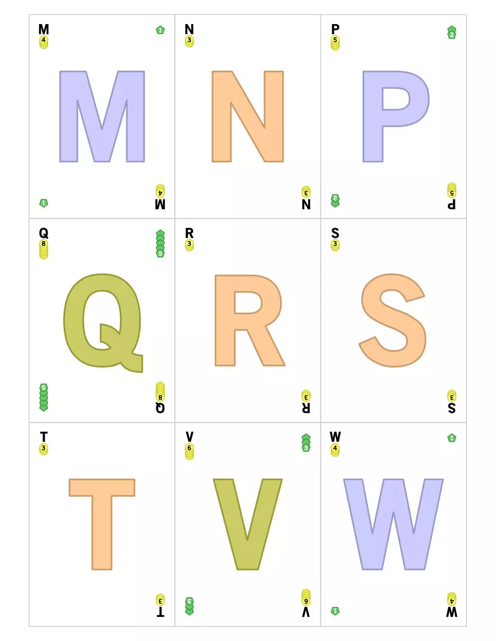 Page 2 of 4, PIDGIN cards