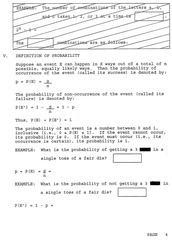 Page 4, PROBABILITY