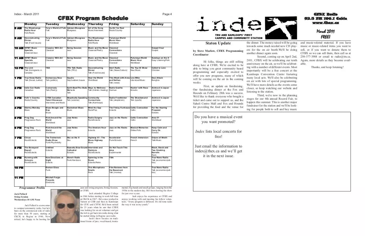 Page 1 of 2, IndexMar11
