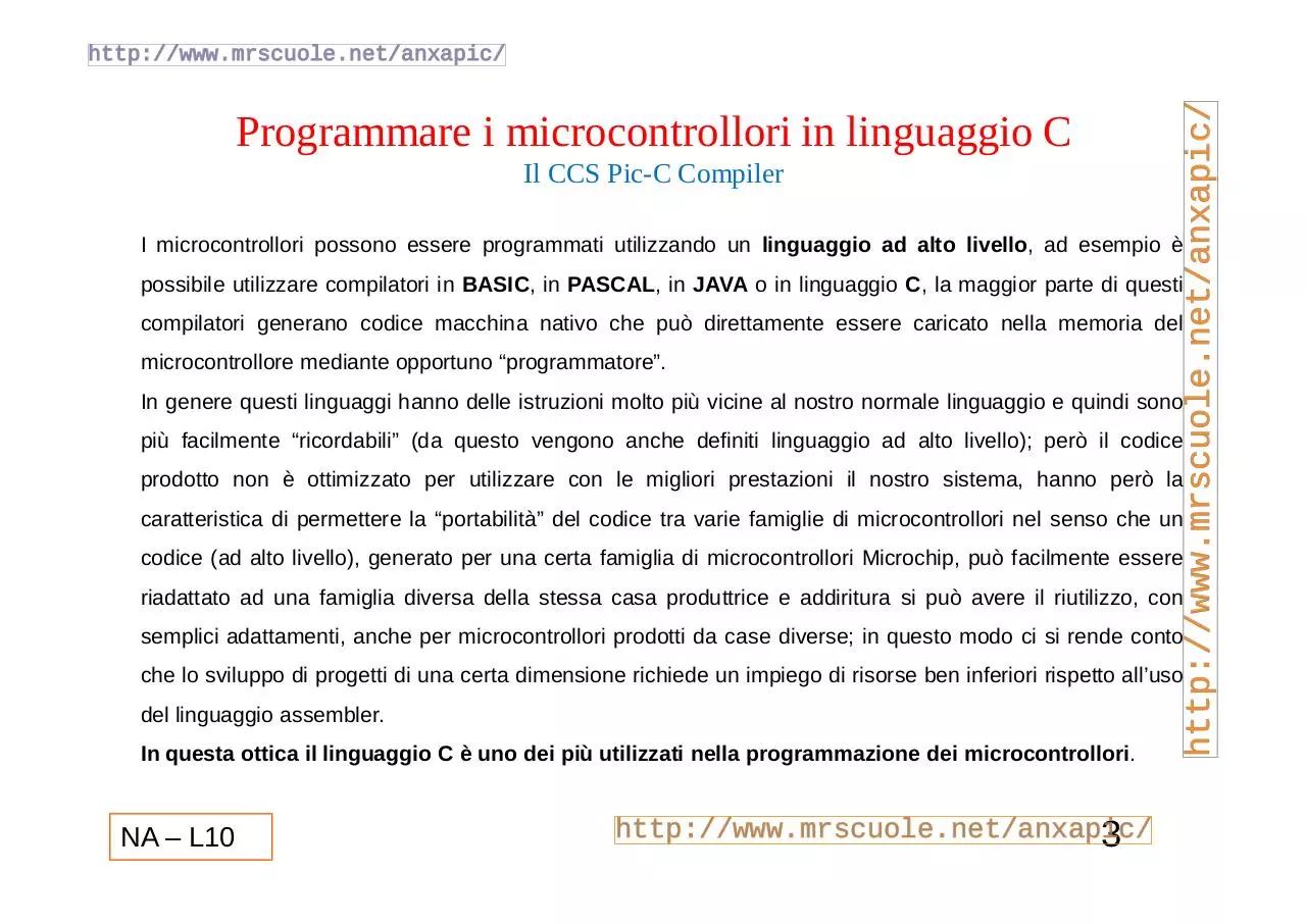 Page 3 of 36, Lezioni Lez10