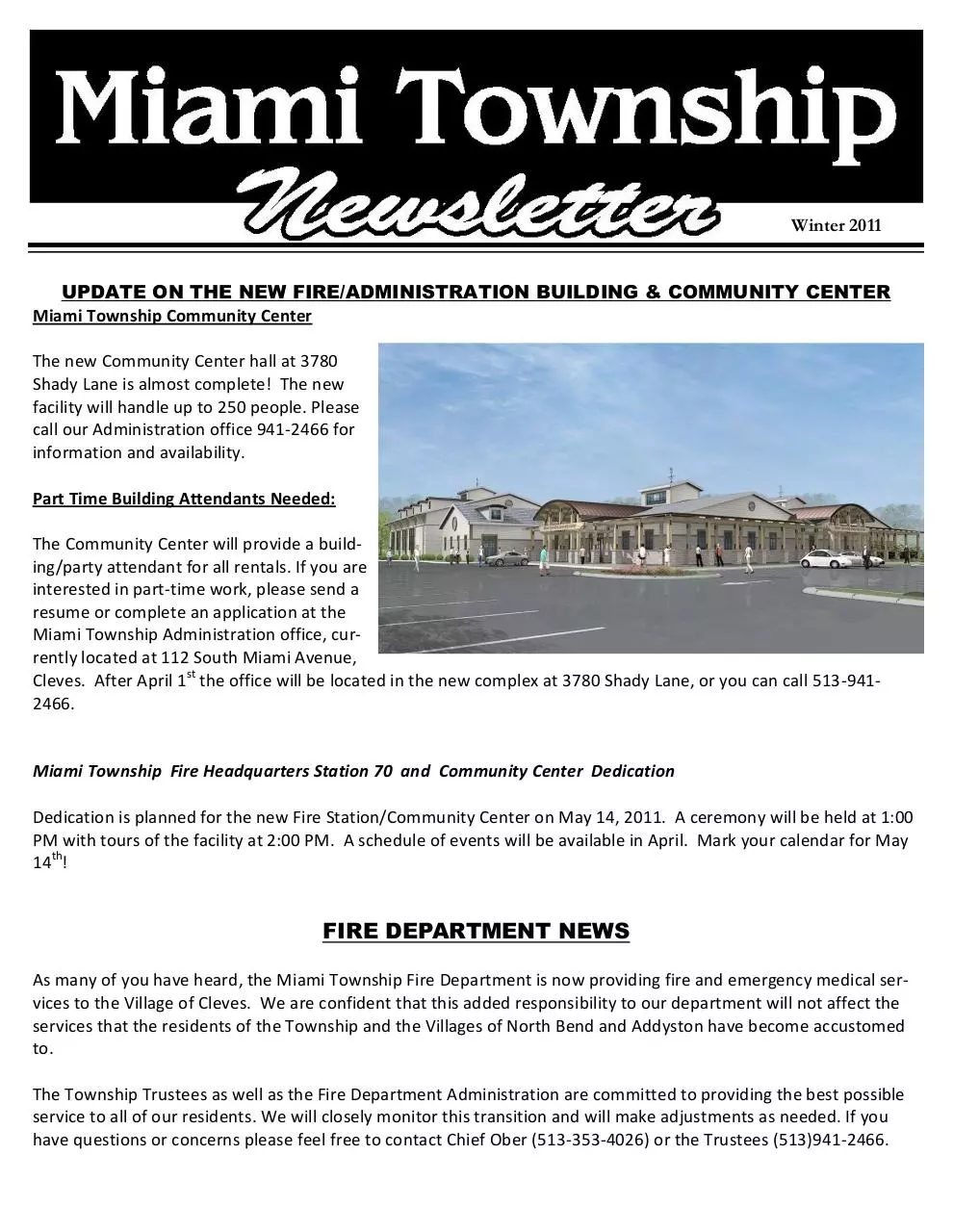 Page 1 of 4, Newsletter pdf