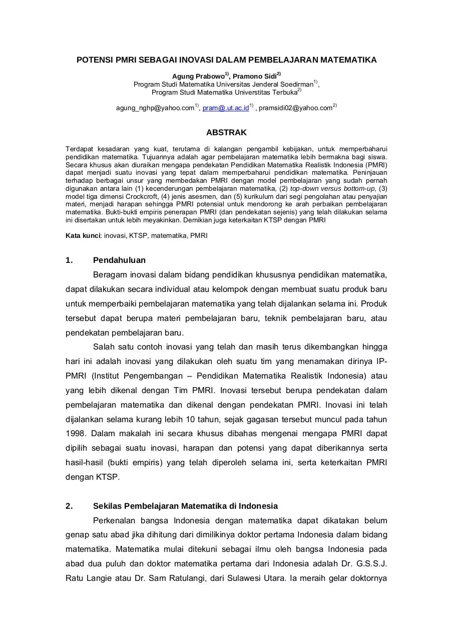 Page 1 of 25, 12 Agung Prabowo, Pramono Sidi