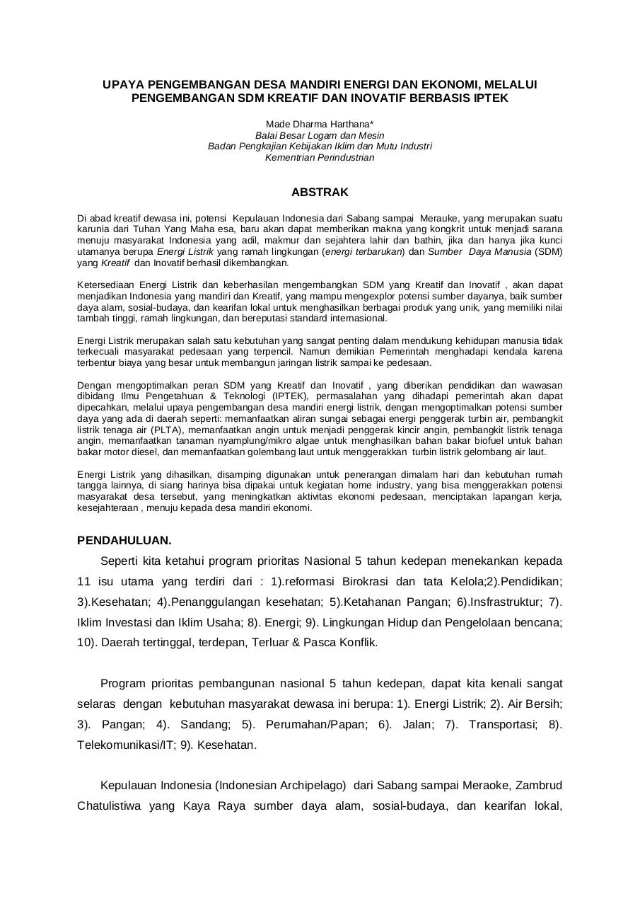 Page 1 of 10, 26 Made Dharma Harthana