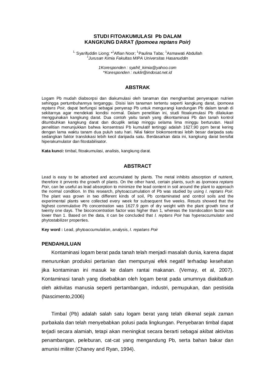 49-Syarifuddin Liong, Alfian Noor, Paulina Taba, Asmawati Abdullah.pdf - page 1/10