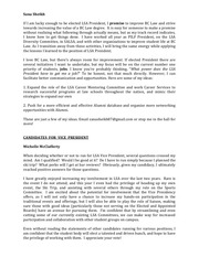 Page 2, CANDIDATE STATEMENTS updated