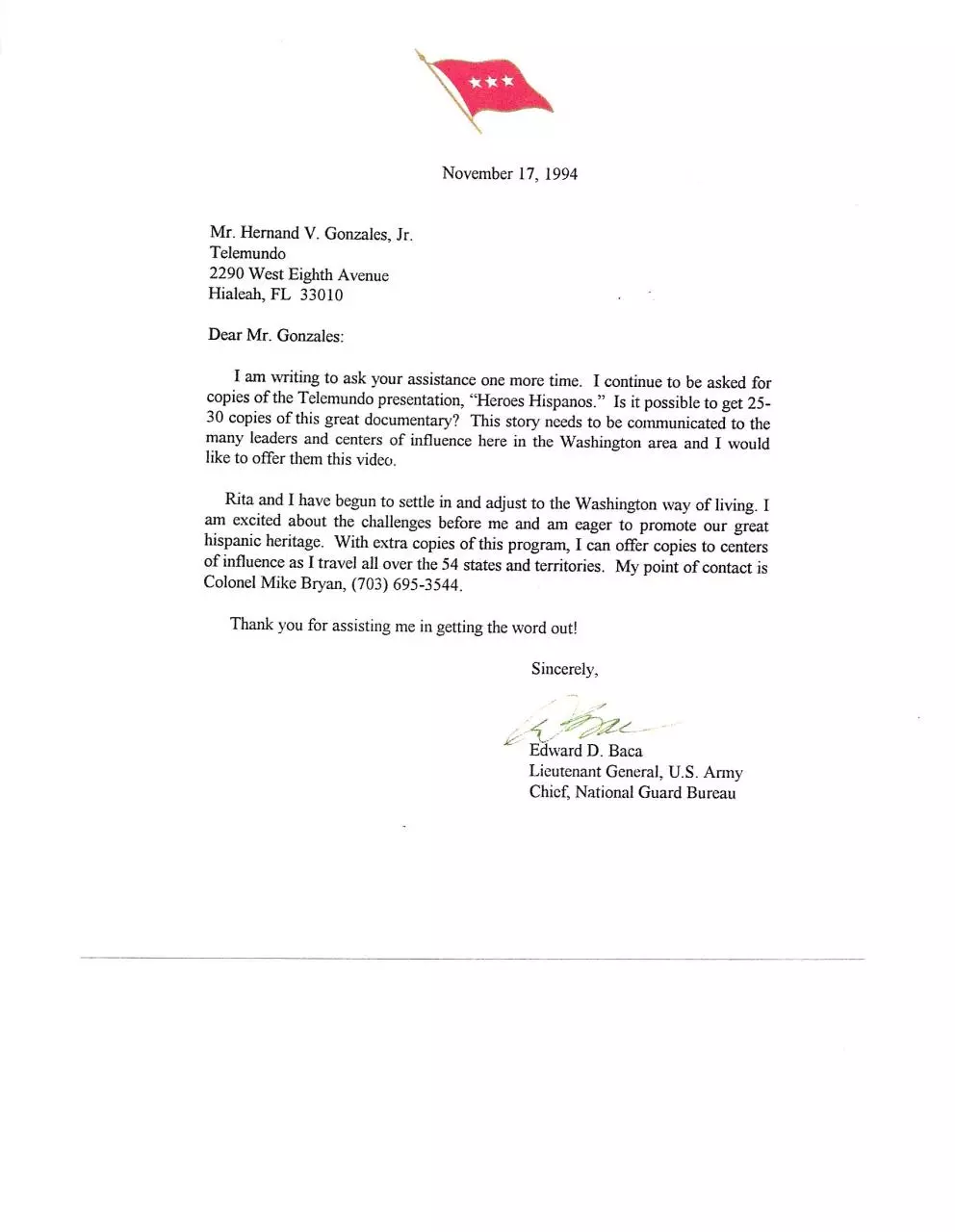 Page 2 of 42, Hispanic Heroes Letters