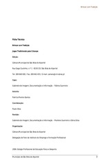 Page 3, Livro de jogos tradicionais