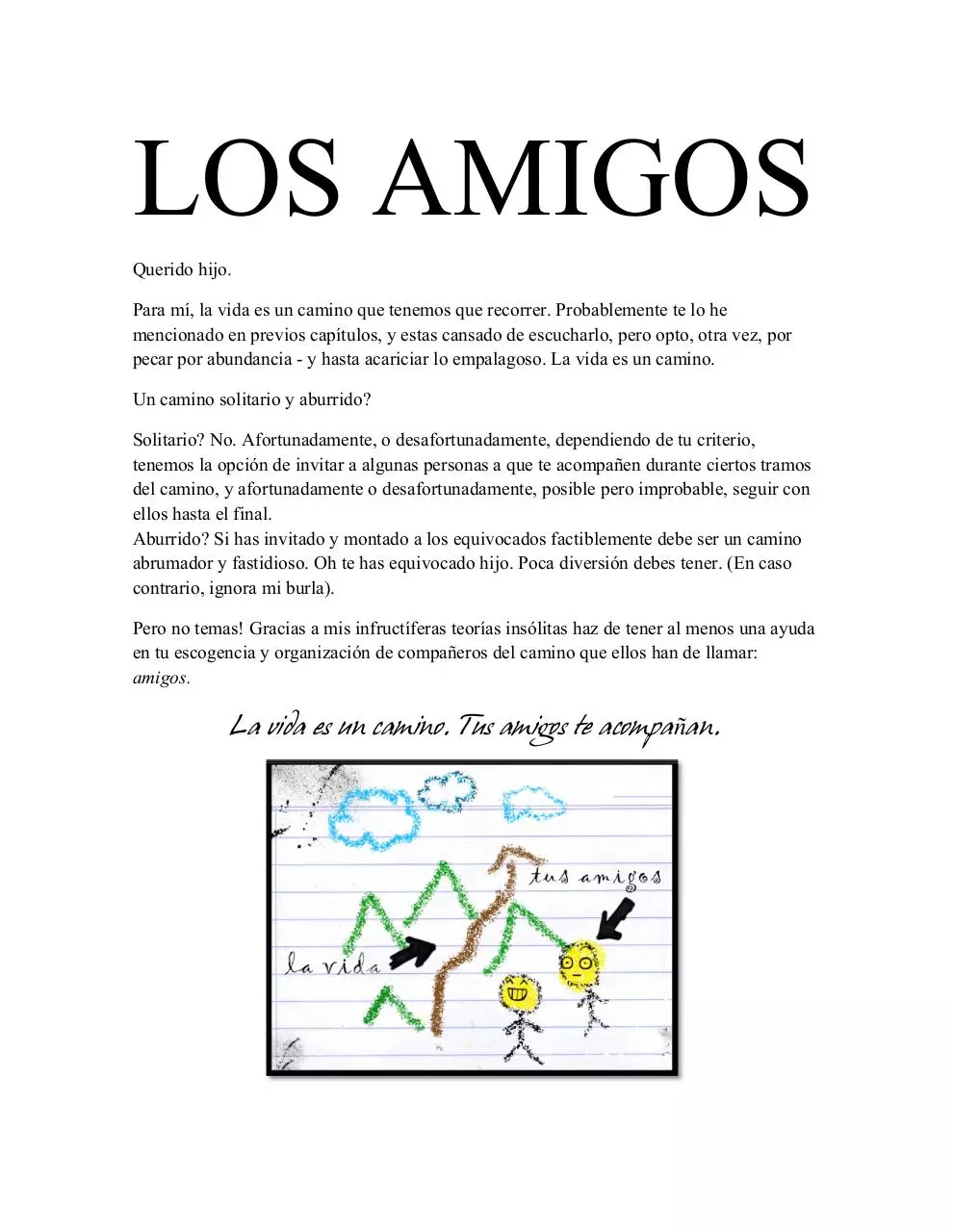 Page 1 of 17, Consejos a mi hijo LOS AMIGOS