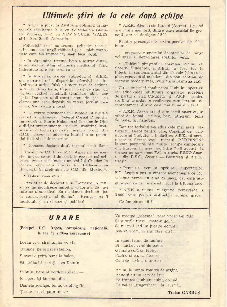 Page 2 of 8, FC Arges AEK Athens