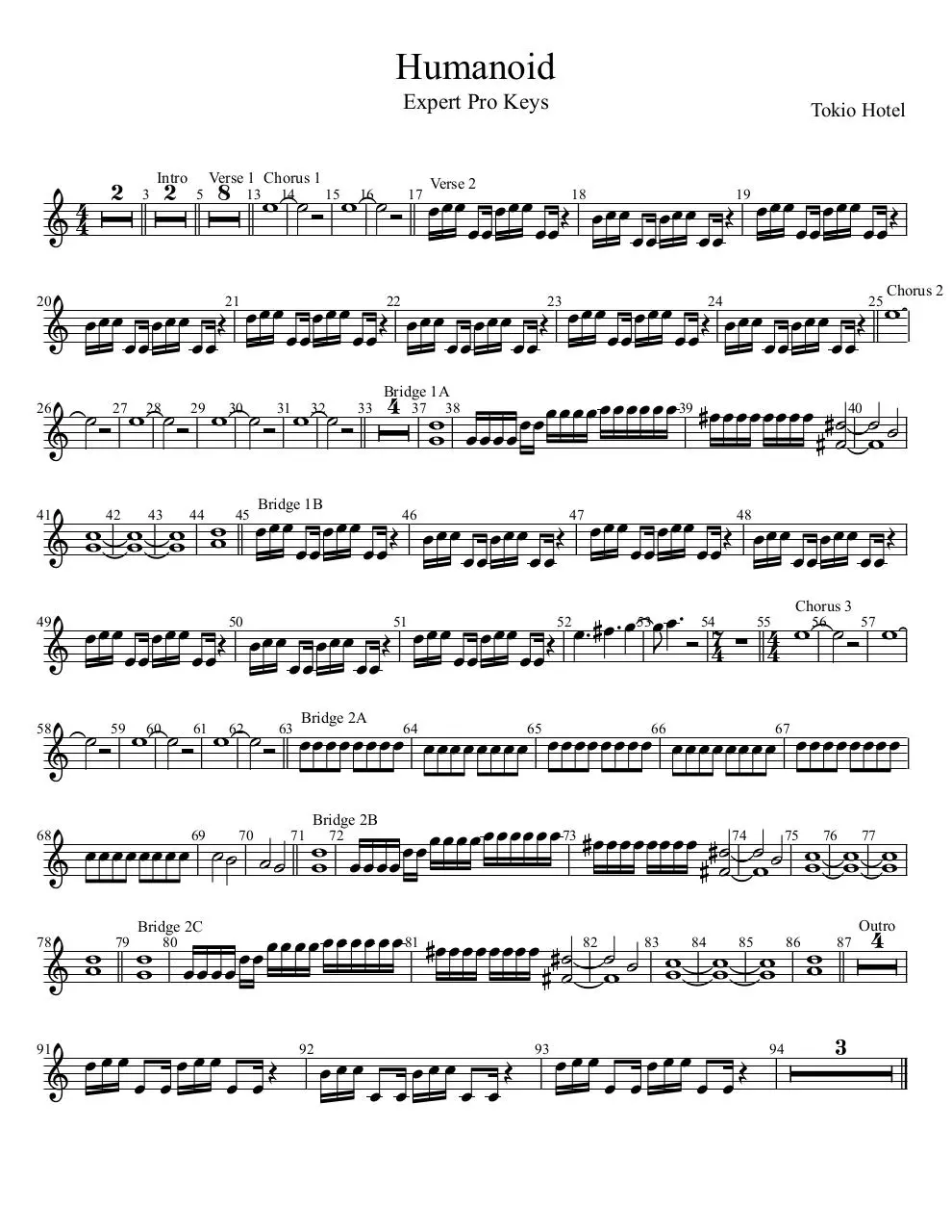 Page 1 of 1, Humanoid