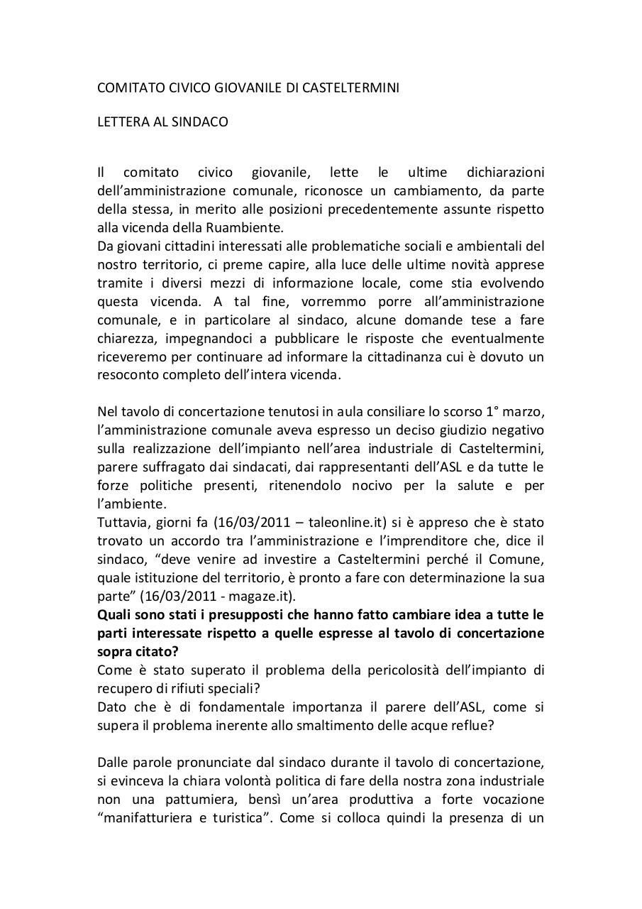 Document preview Il comitato civico giovanile sindaco.pdf - page 1/3