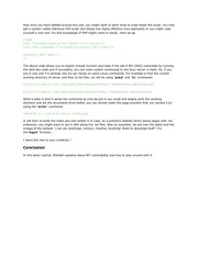 Page 2, Remote File Inclusion Tutorial