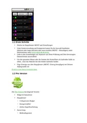Page 2, MoneyDroid manual de