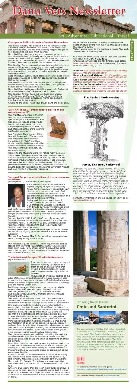 Page 1 of 1, DanuVetsNewsletterSpring2011