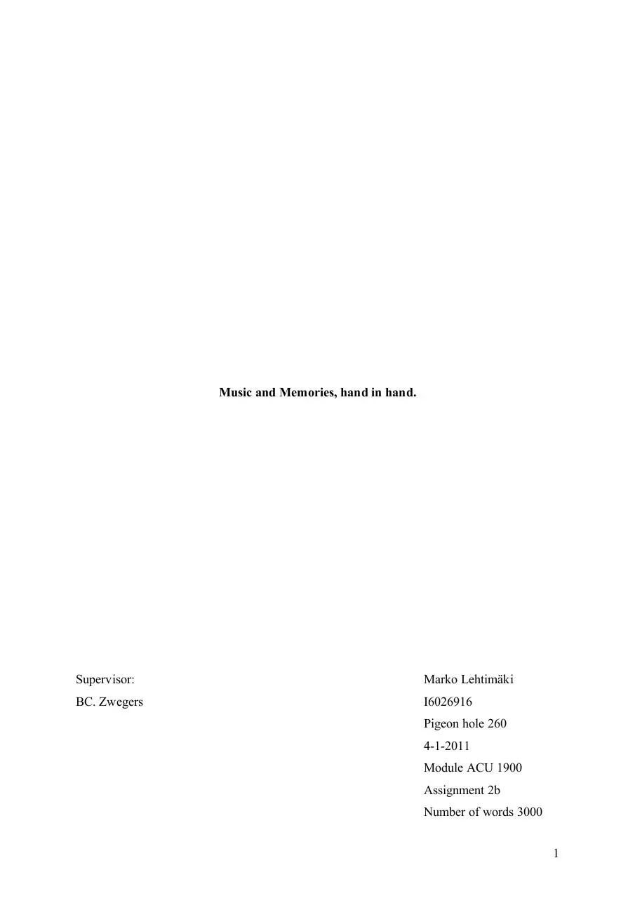 Page 1 of 9, MusicAndMemories
