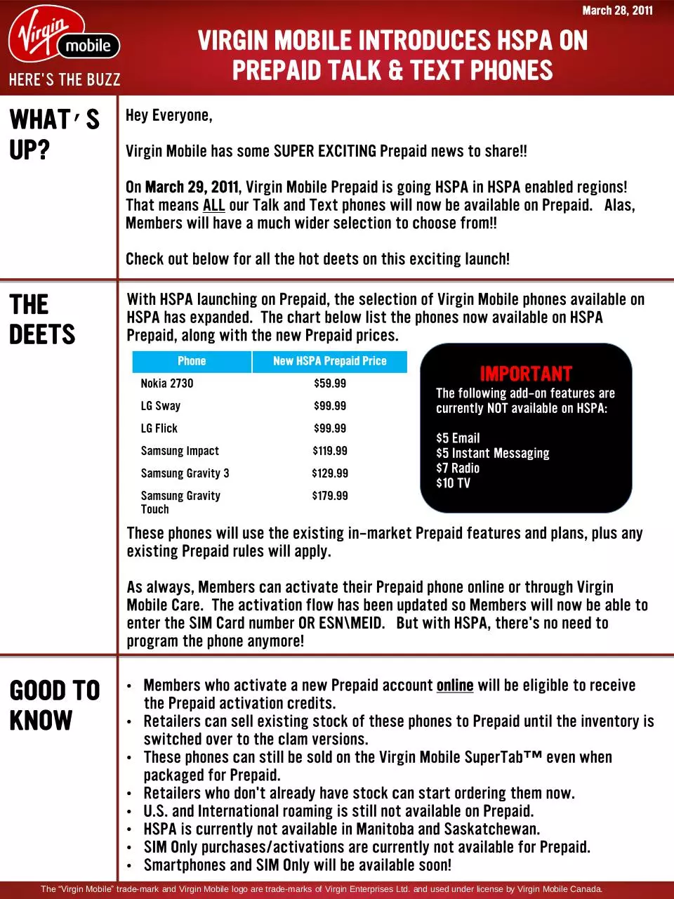Page 1 of 1, NR Buzzboard HSPA PREPAID EN