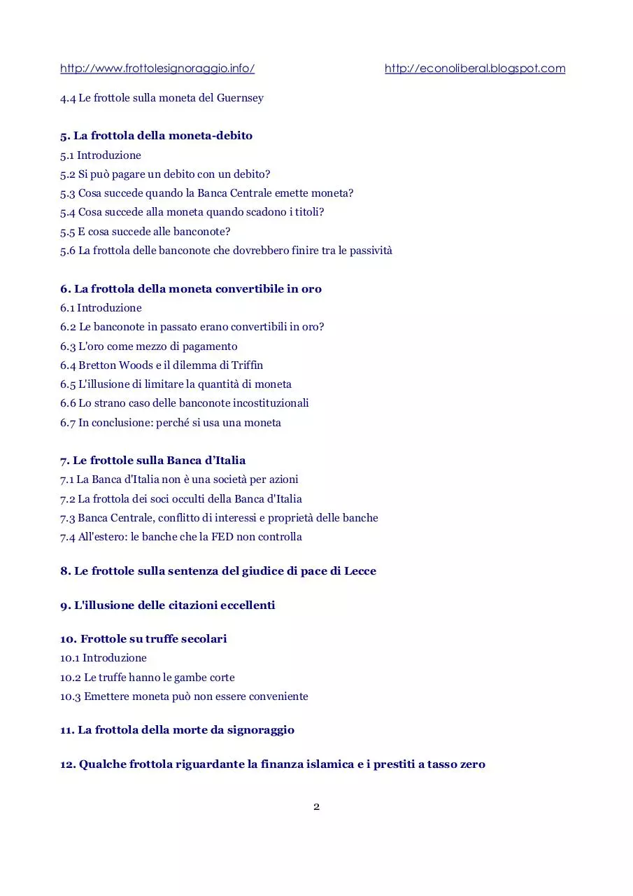 Page 2 of 26, signoraggio