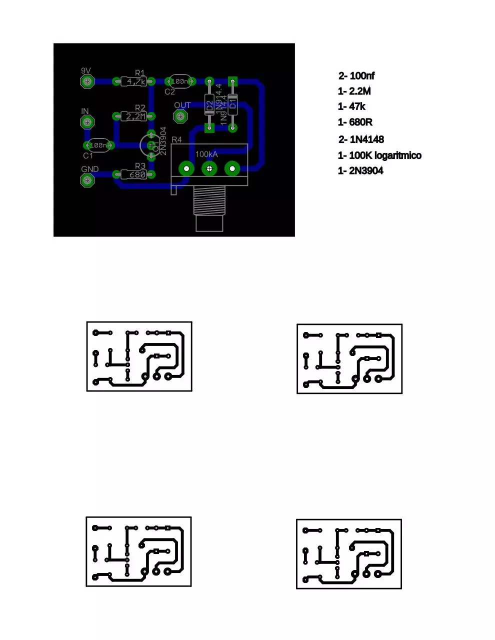 Page 1 of 1, electra distortion