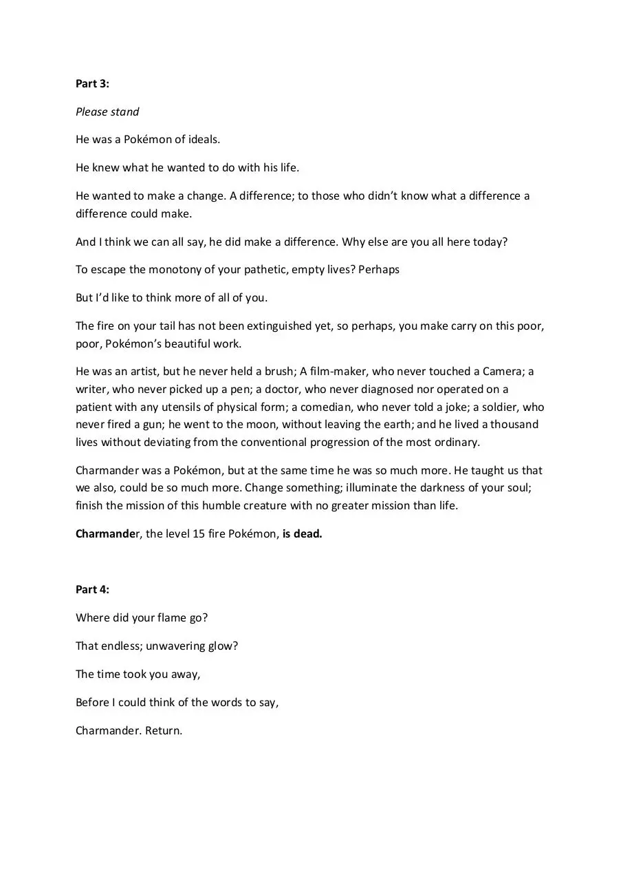 Page 3 of 3, Ballad of a Dying Charmander