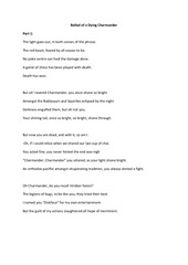 Page 1, Ballad of a Dying Charmander