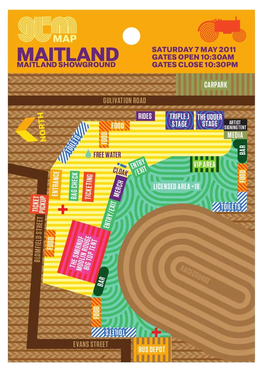 Page 1 of 1, Maitland Map