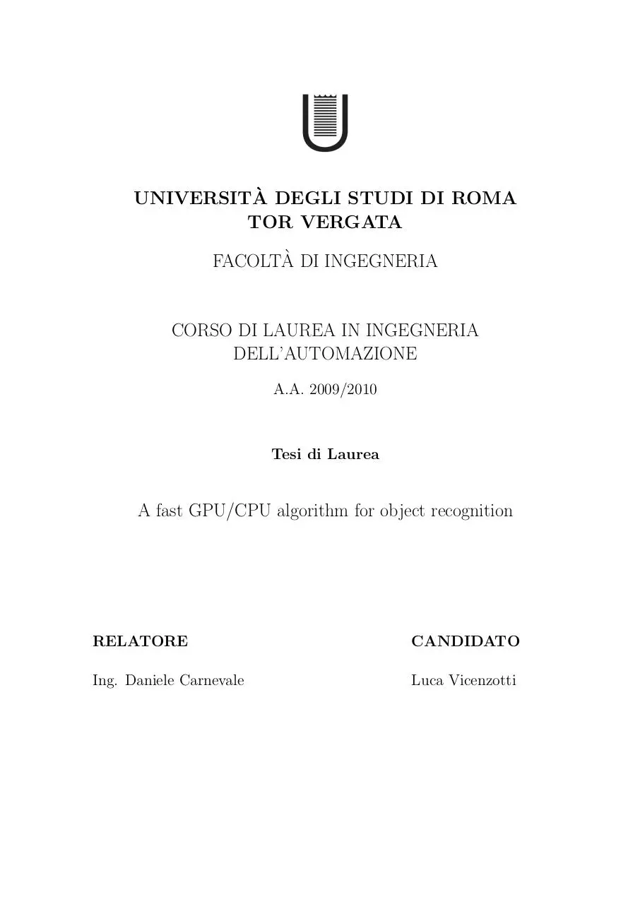 Page 1 of 70, TesiLucaVicenzotti