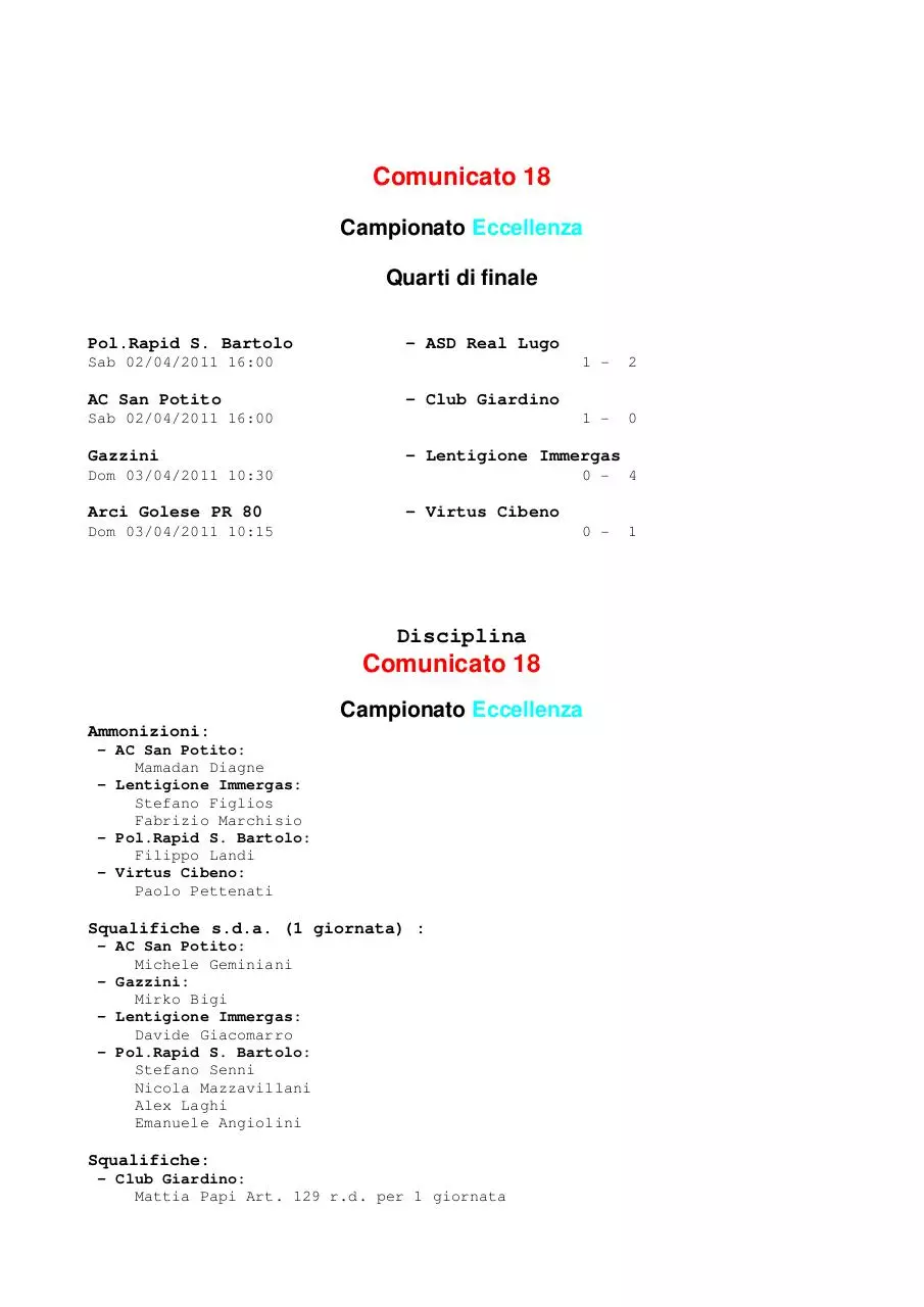 Page 2 of 14, C.U. n.18