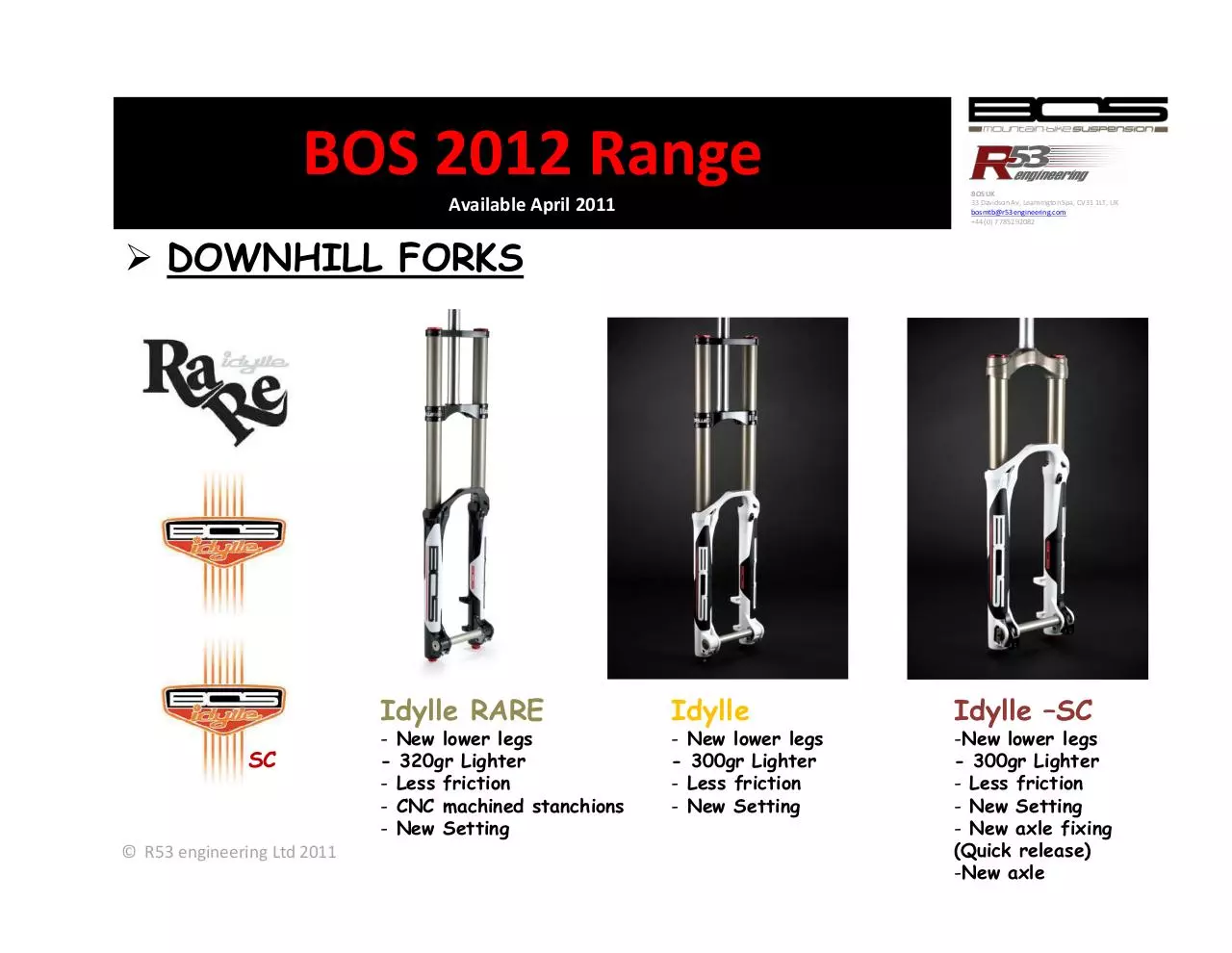 Page 1 of 3, BOS MTB 2012