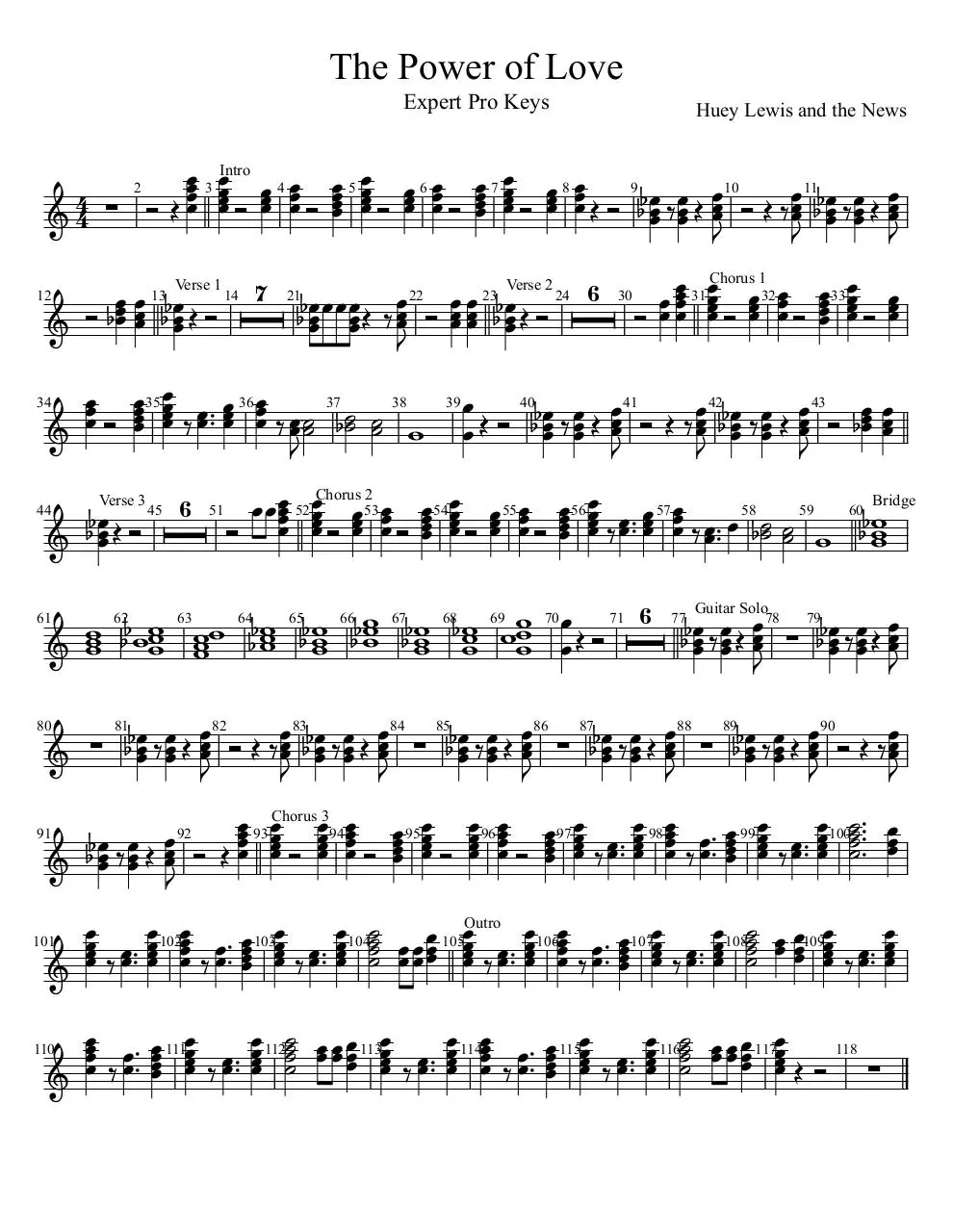 Page 1 of 1, Power of Love, The