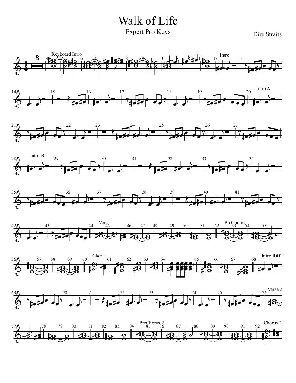 Page 1 of 2, Walk of Life