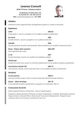 Page 1, CV LORENZO CONSORTI
