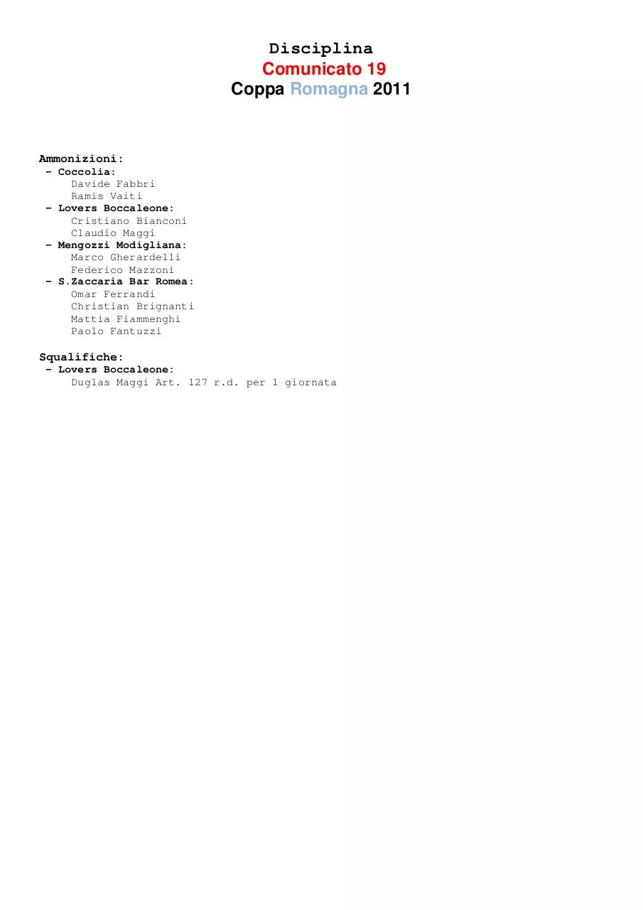 Page 5 of 13, C.U. N.19