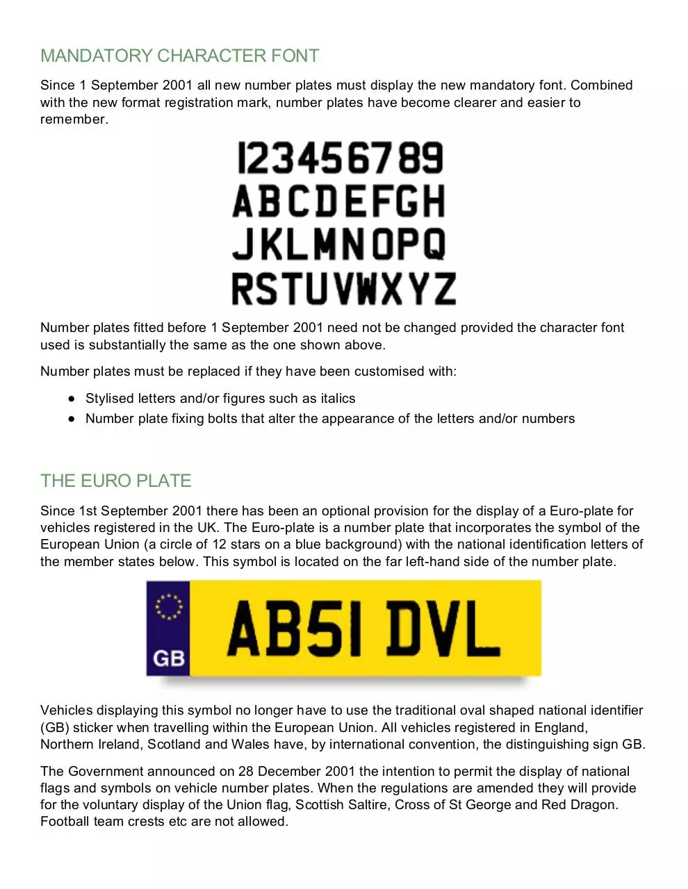 Page 4 of 5, displayofnumberplates