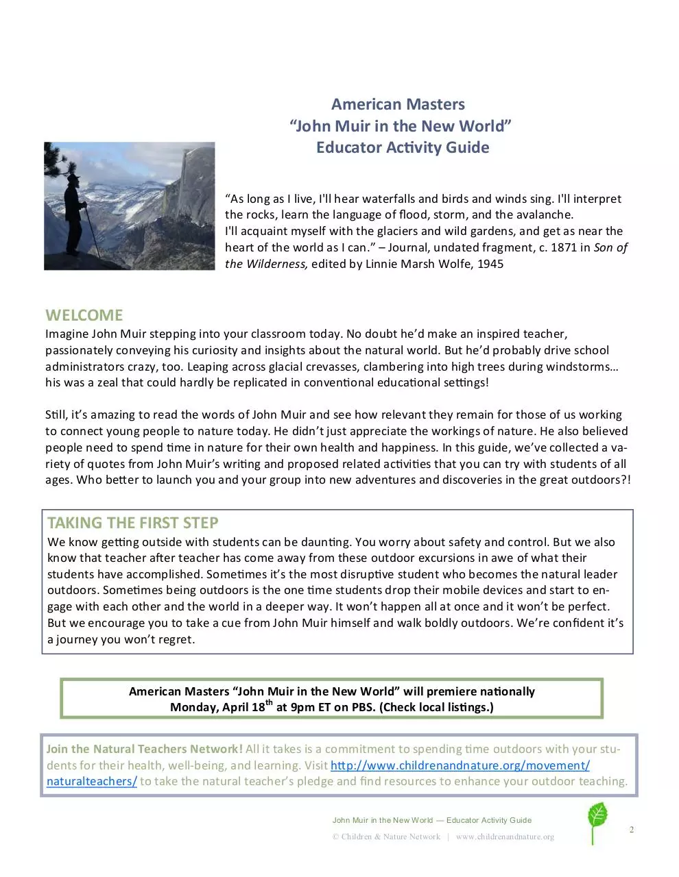 Page 2 of 7, MuirTeacherGuideFINAL[2]