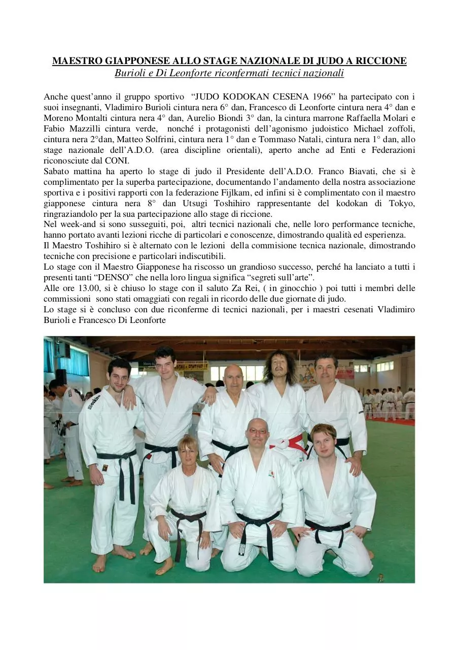 Page 1 of 1, stage maestro giapponese