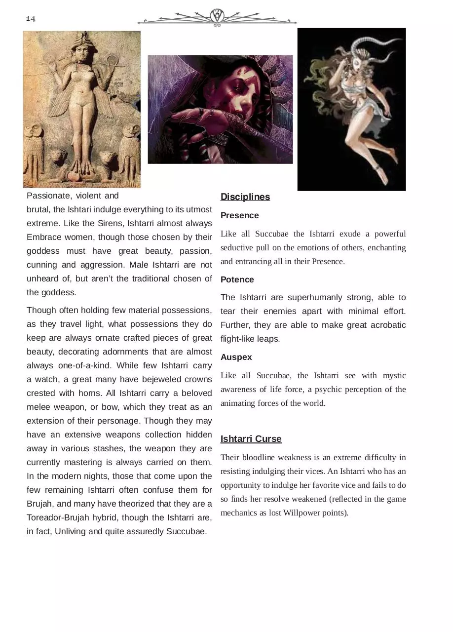 Page 4 of 5, Chronical Guide VtM Pgs 11 15.indd