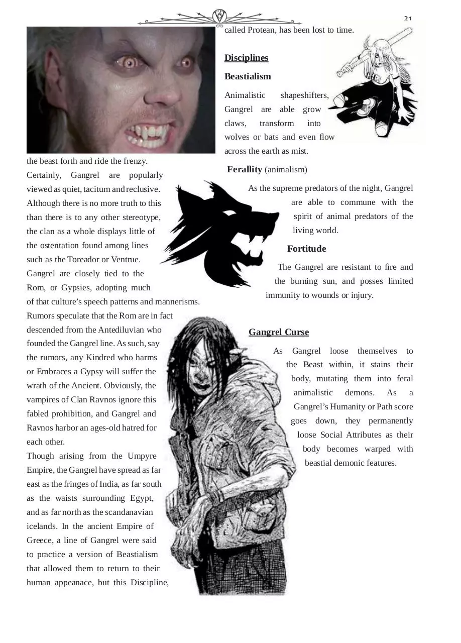 Page 1 of 5, Chronical Guide VtM Pgs 21 15.indd
