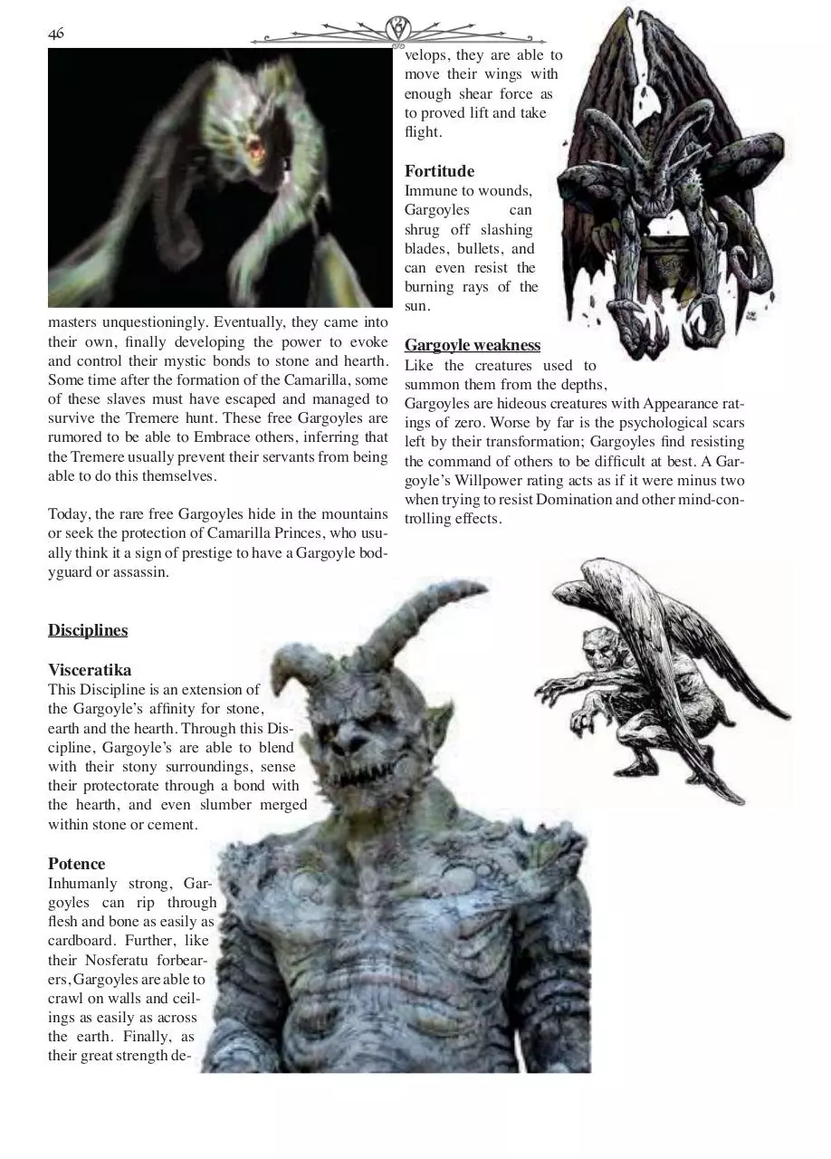 Page 1 of 5, Chronical Guide VtM Pgs 46 50.indd