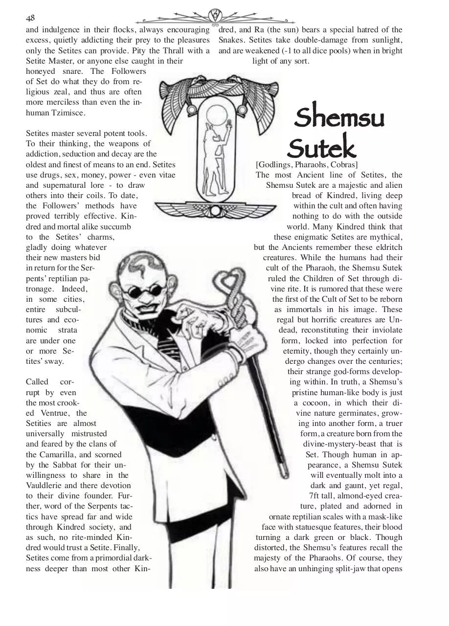 Page 3 of 5, Chronical Guide VtM Pgs 46 50.indd