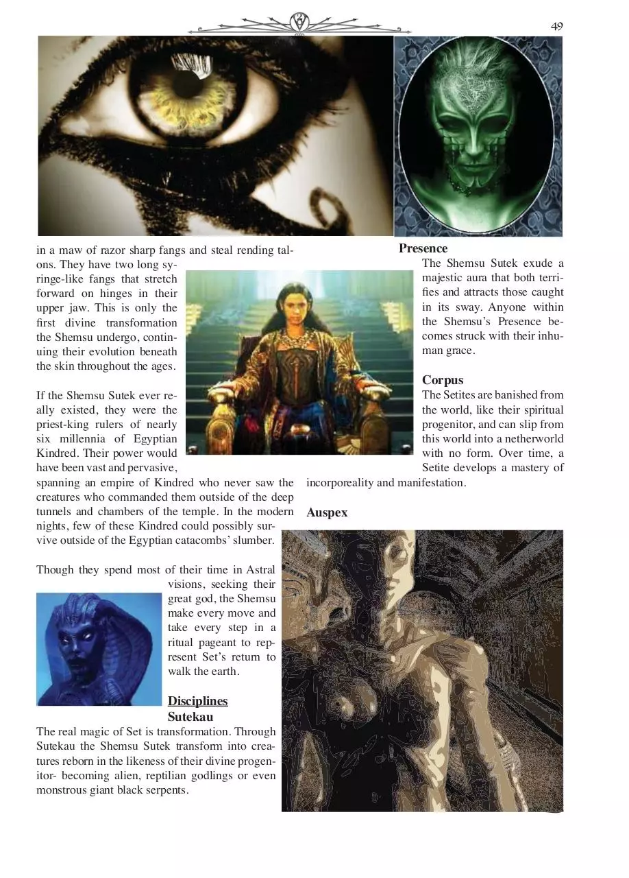 Page 4 of 5, Chronical Guide VtM Pgs 46 50.indd