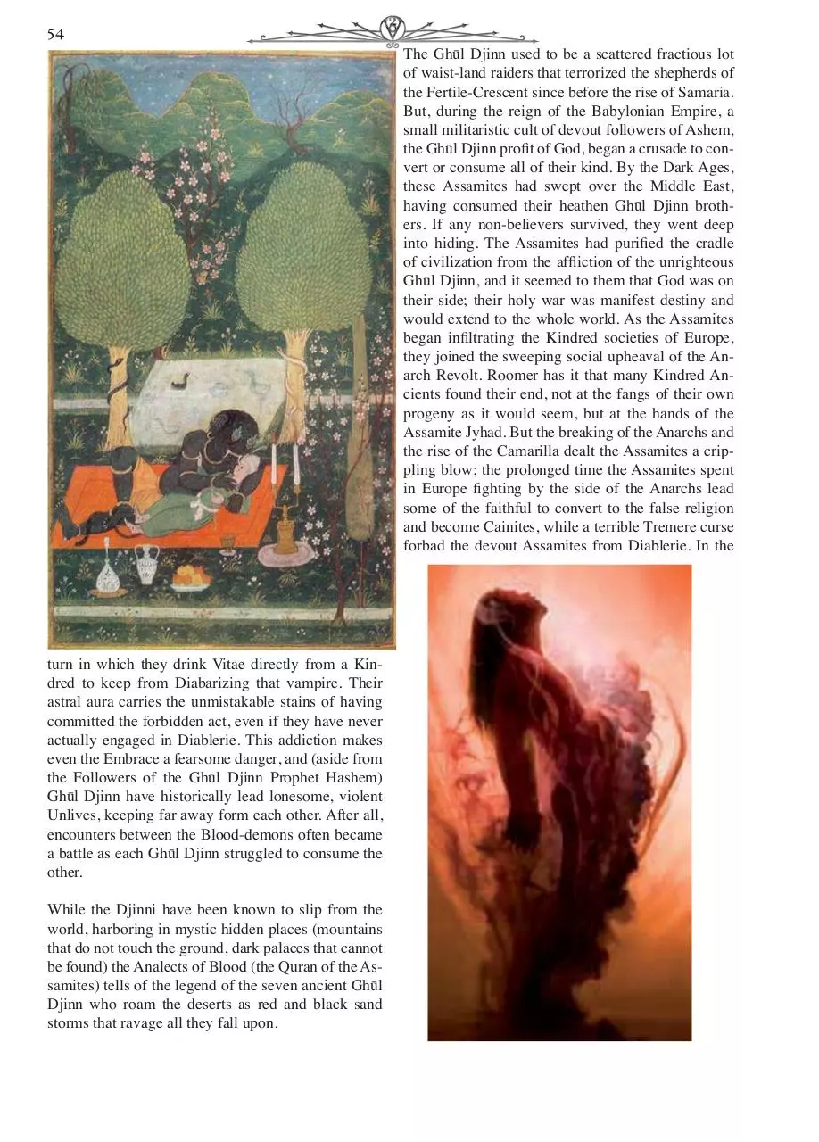 Page 4 of 5, Chronical Guide VtM Pgs 51 55.indd