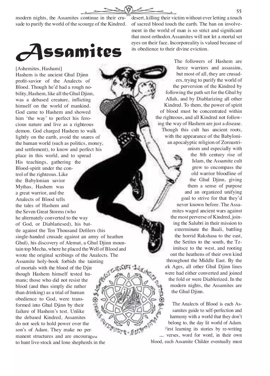 Page 5 of 5, Chronical Guide VtM Pgs 51 55.indd