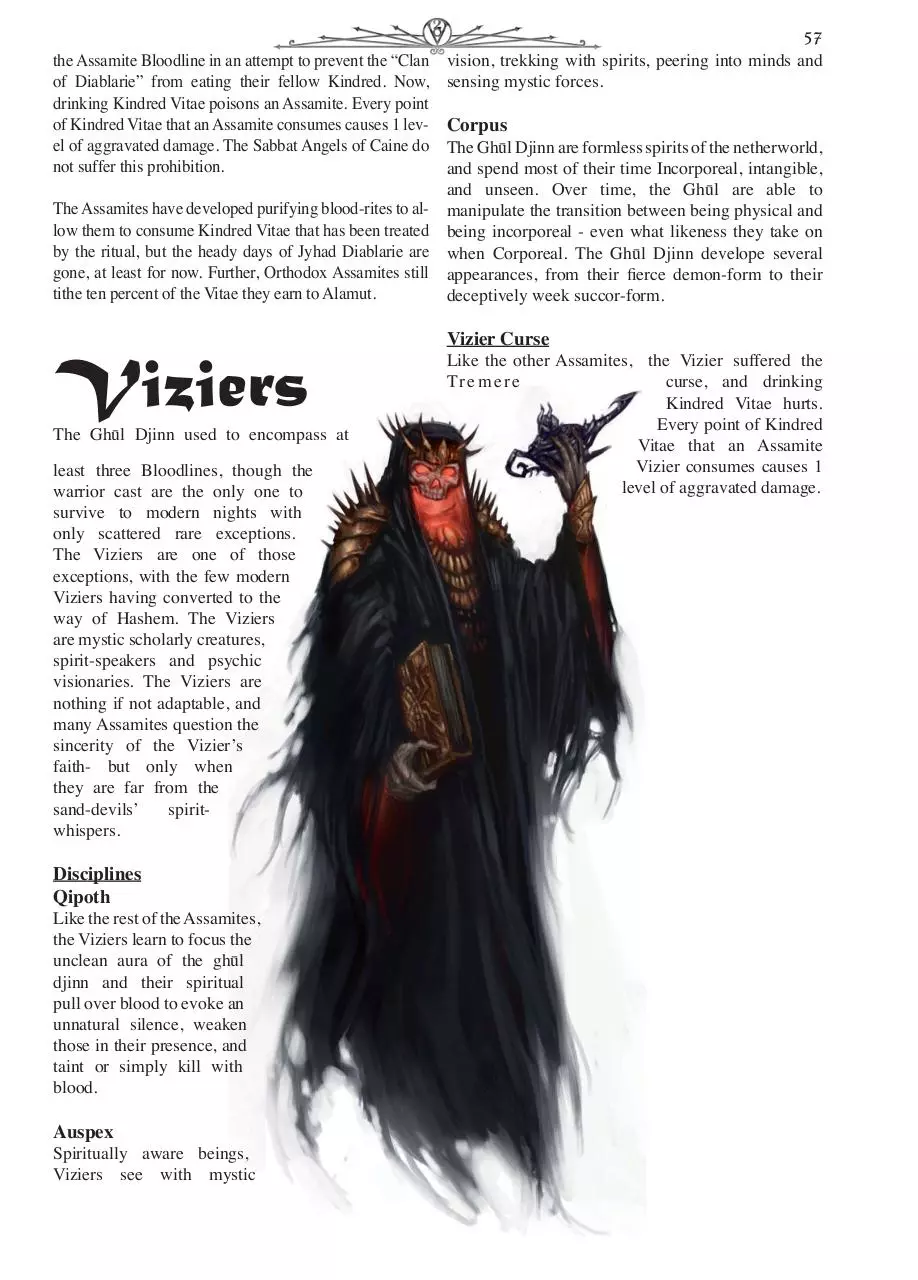 Page 2 of 5, Chronical Guide VtM PGs 56 60.indd