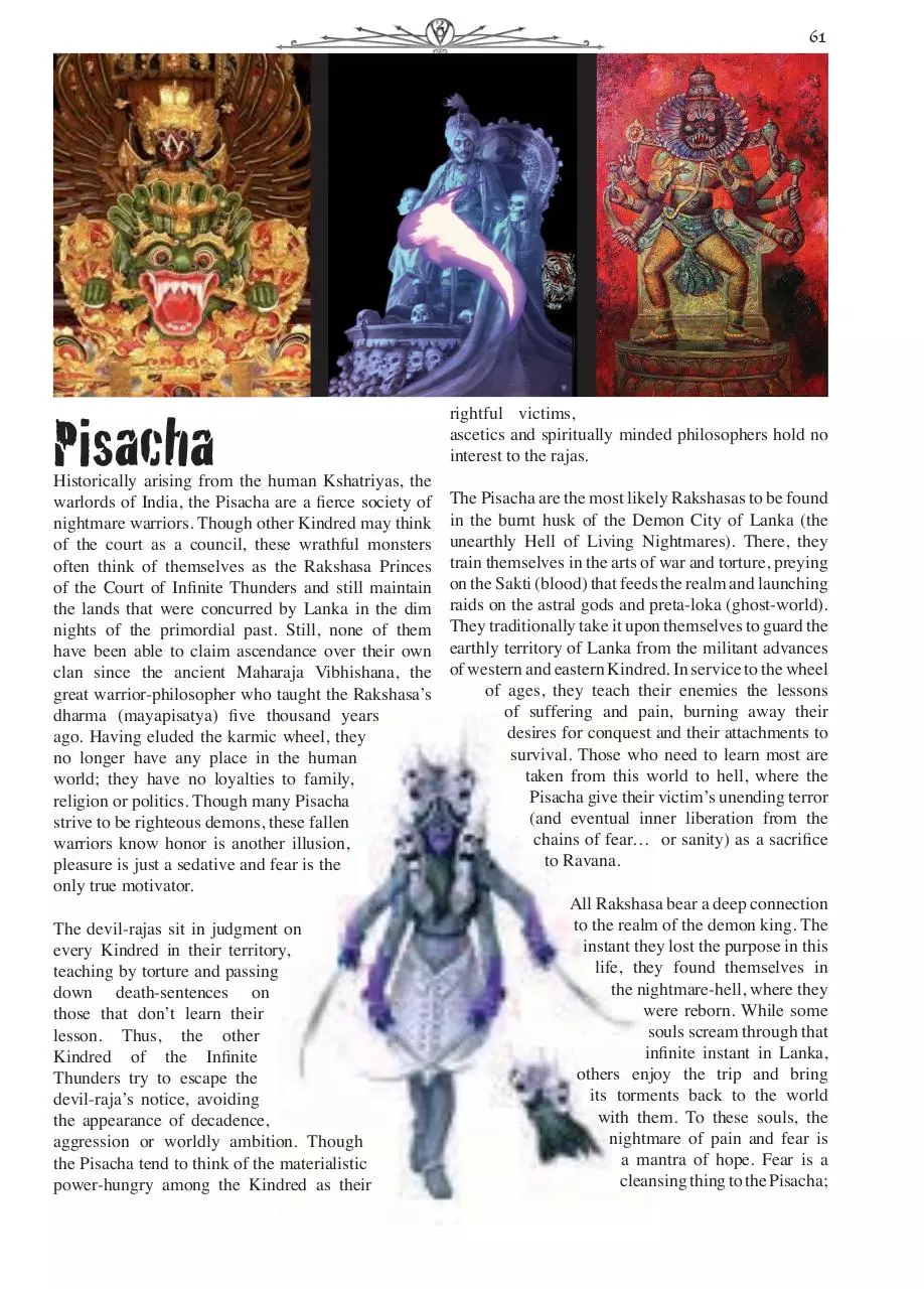 Page 1 of 5, Chronical Guide VtM Pgs 61 65.indd