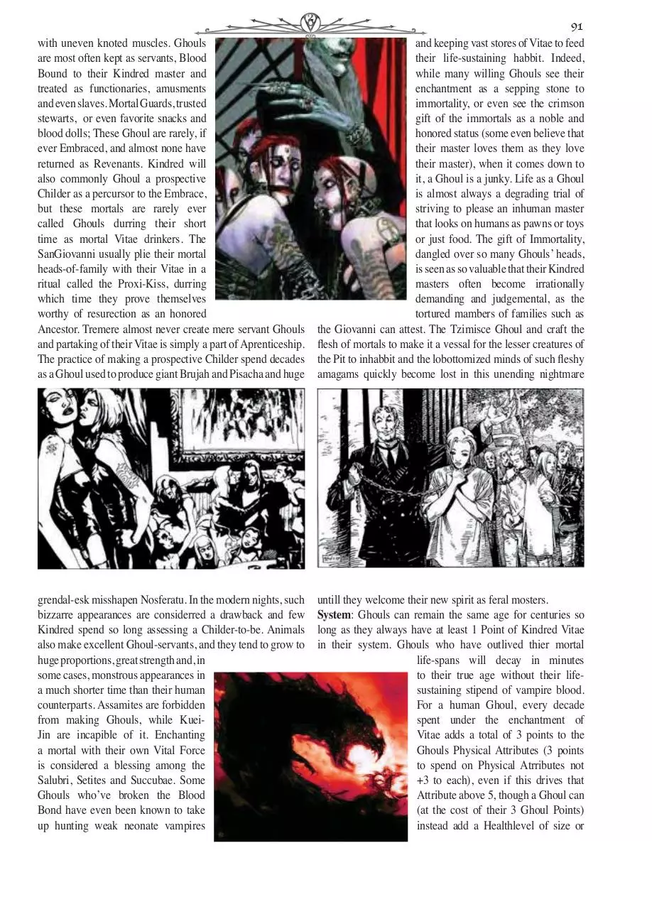 Page 1 of 5, Chronical Guide VtM Pgs 91 95.indd