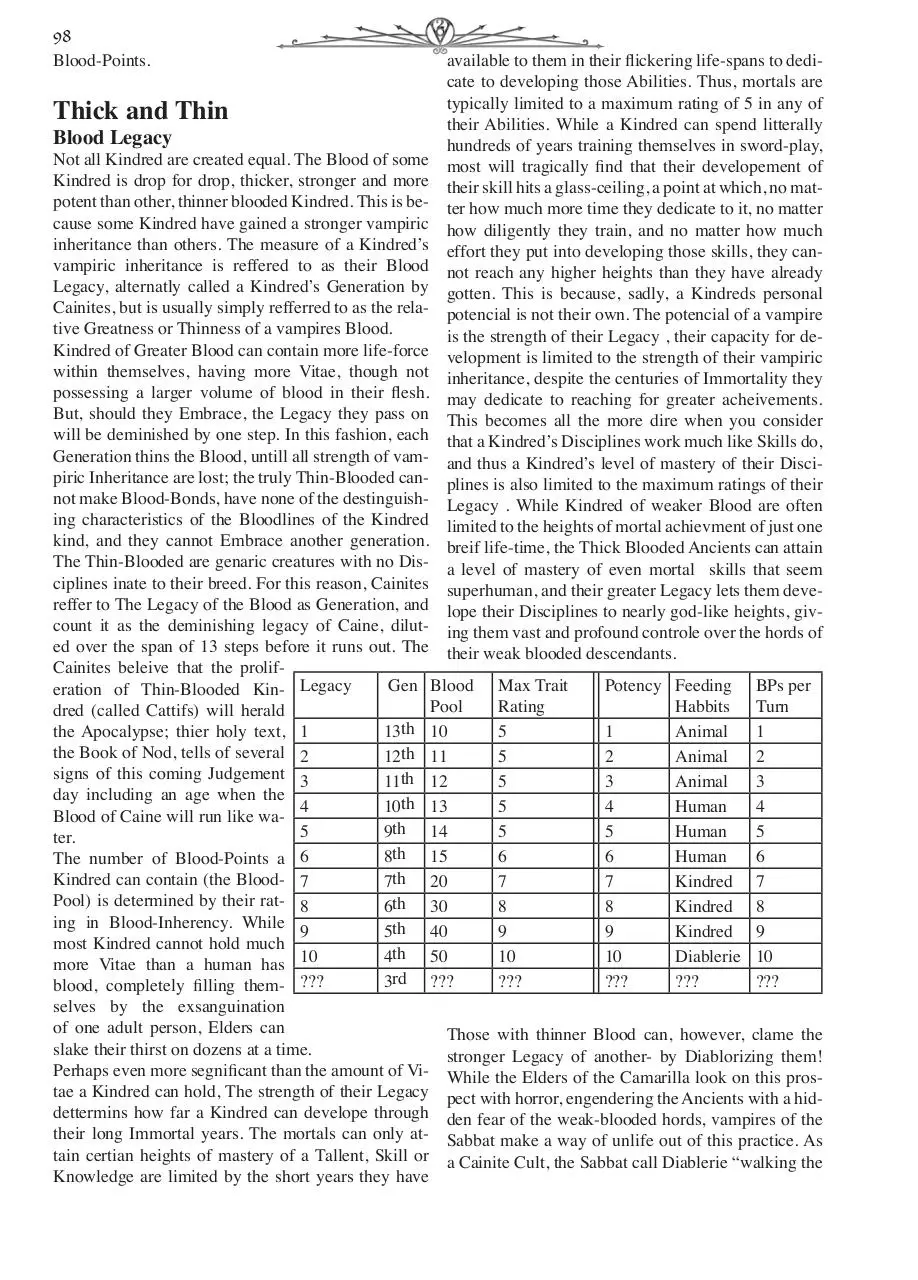 Page 3 of 5, Chronical Guide VtM Pgs 96 100.indd