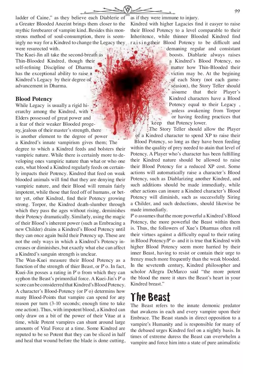 Page 4 of 5, Chronical Guide VtM Pgs 96 100.indd