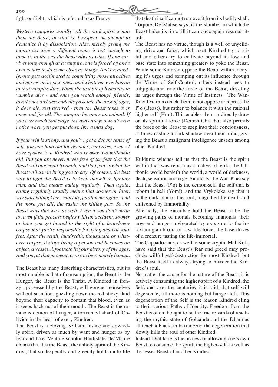 Page 5 of 5, Chronical Guide VtM Pgs 96 100.indd